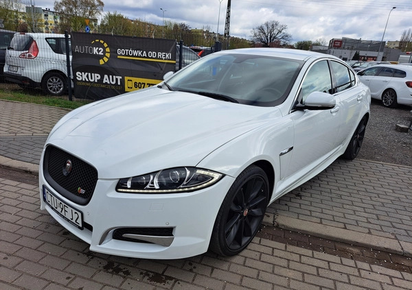 Jaguar XF cena 69900 przebieg: 212000, rok produkcji 2015 z Bydgoszcz małe 137